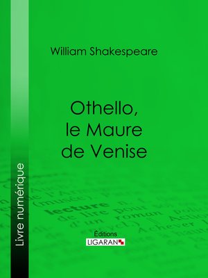 cover image of Othello, le Maure de Venise
